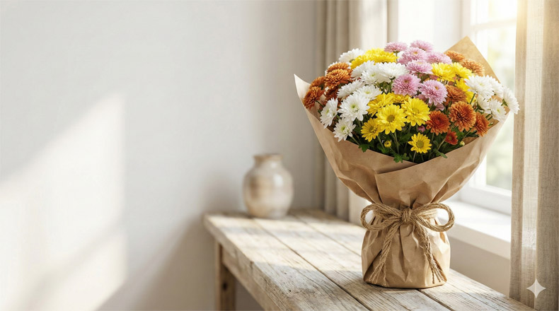 Kasımpatı Buketleri - Erbaa Çiçekçi