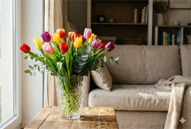 Vazoda Premium Çiçekler